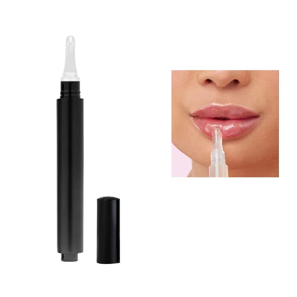 Lip Plumper, Neutral Lip Gloss without logo, Moisturizing Lip Honey, Glass Lip oil