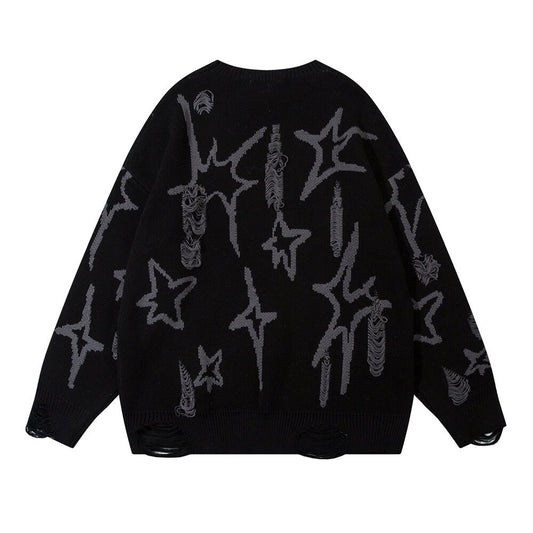 STARRO - Oversized Graphic Sweater