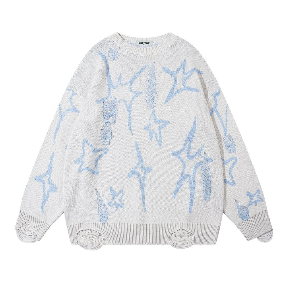 STARRO - Oversized Graphic Sweater