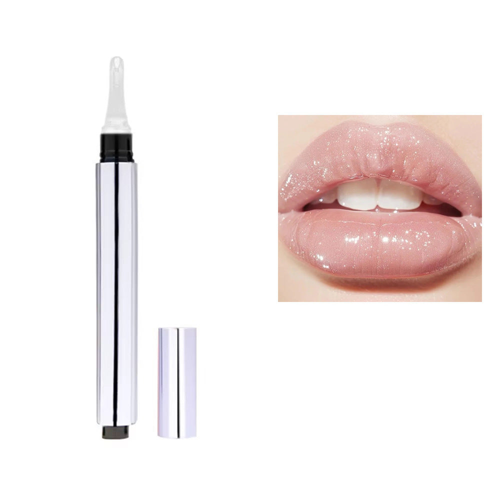 Lip Plumper, Neutral Lip Gloss without logo, Moisturizing Lip Honey, Glass Lip oil