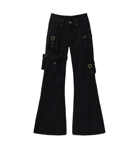 Rivet Strap Utility Trousers