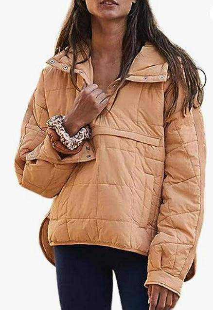 Women's Lightweight Quilted Pullover