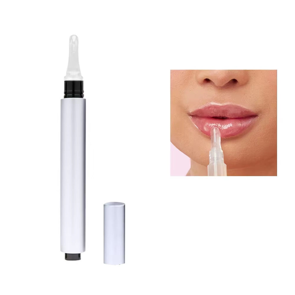 Lip Plumper, Neutral Lip Gloss without logo, Moisturizing Lip Honey, Glass Lip oil