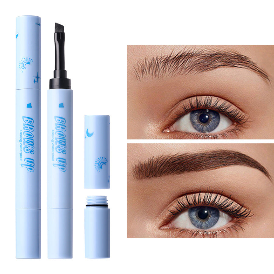 Three-color anti-sweat, long-lasting natural, three-dimensional and not easy to udge eyebrow cream