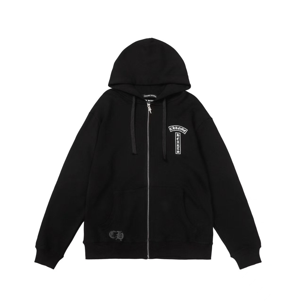 Hooded zipper hoodie