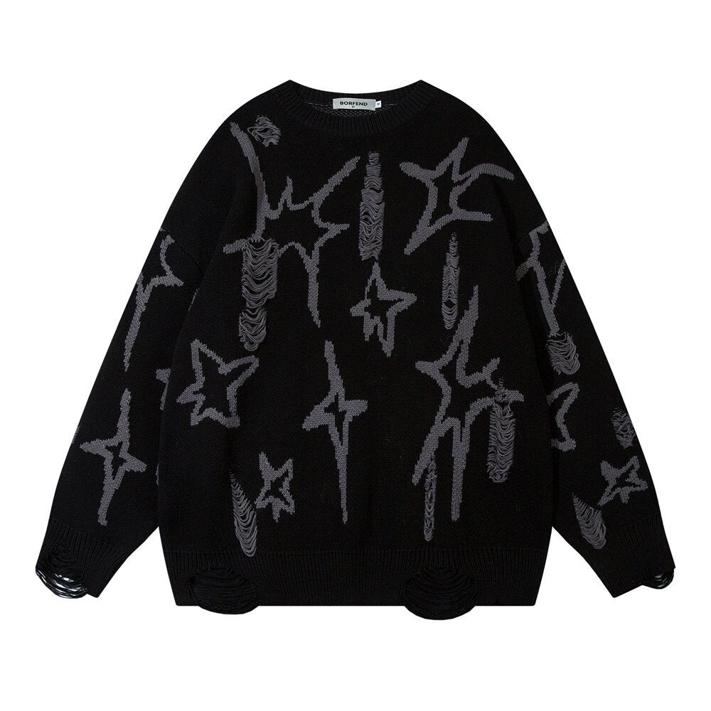 STARRO - Oversized Graphic Sweater