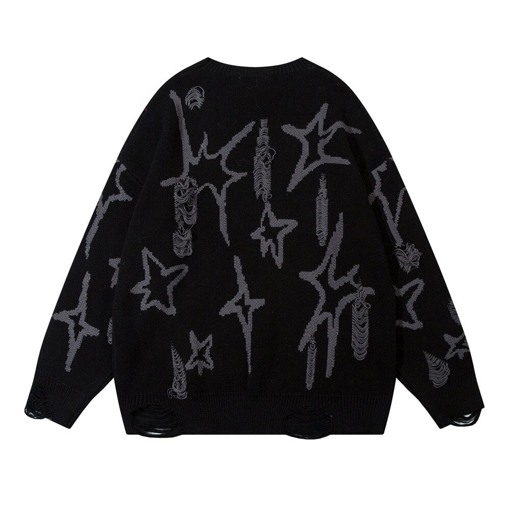 STARRO - Oversized Graphic Sweater