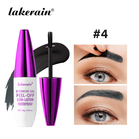 lakerain Purple Cap fang peel Eyebrow gel Eyebrow Peel -- of can be peeled off without udge