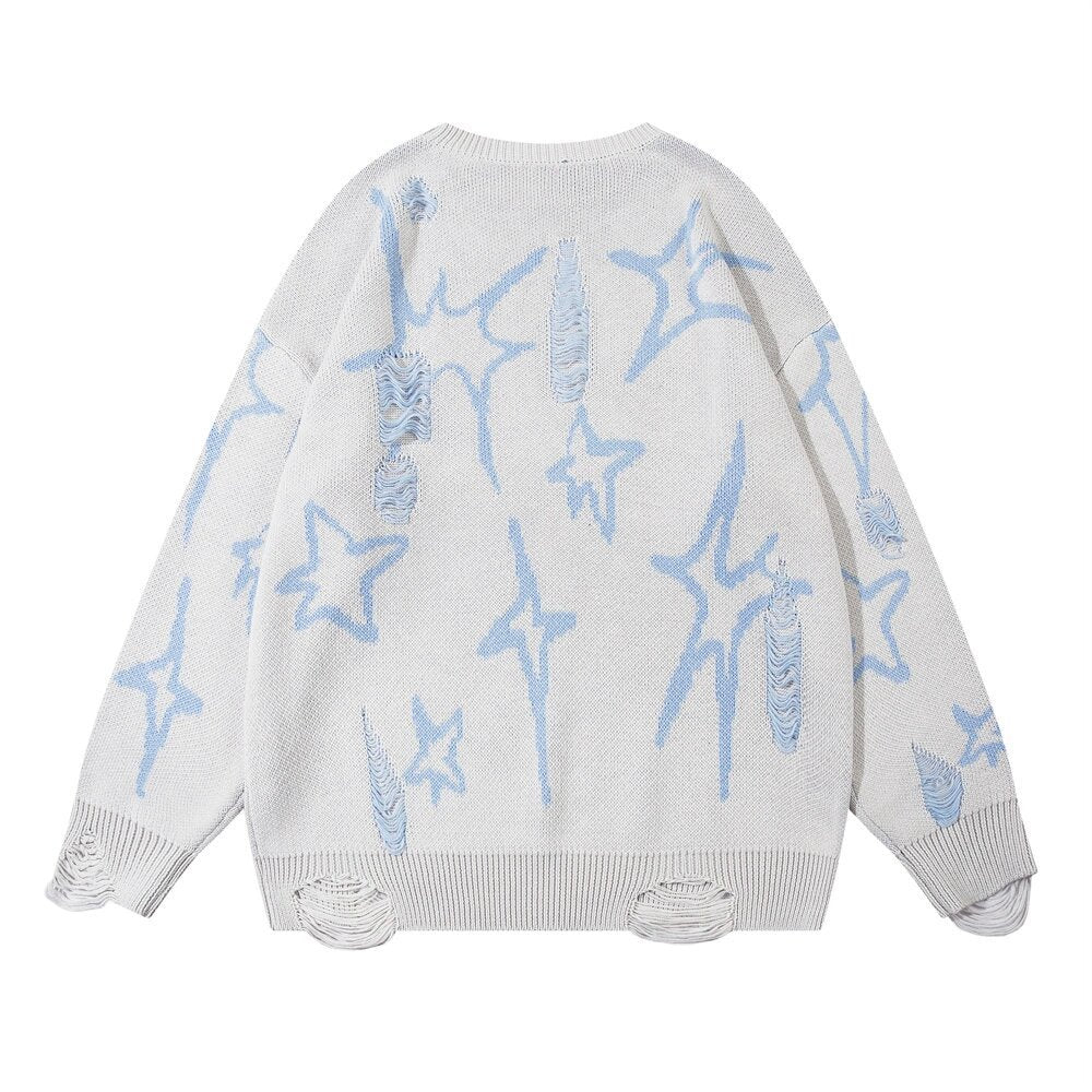 STARRO - Oversized Graphic Sweater