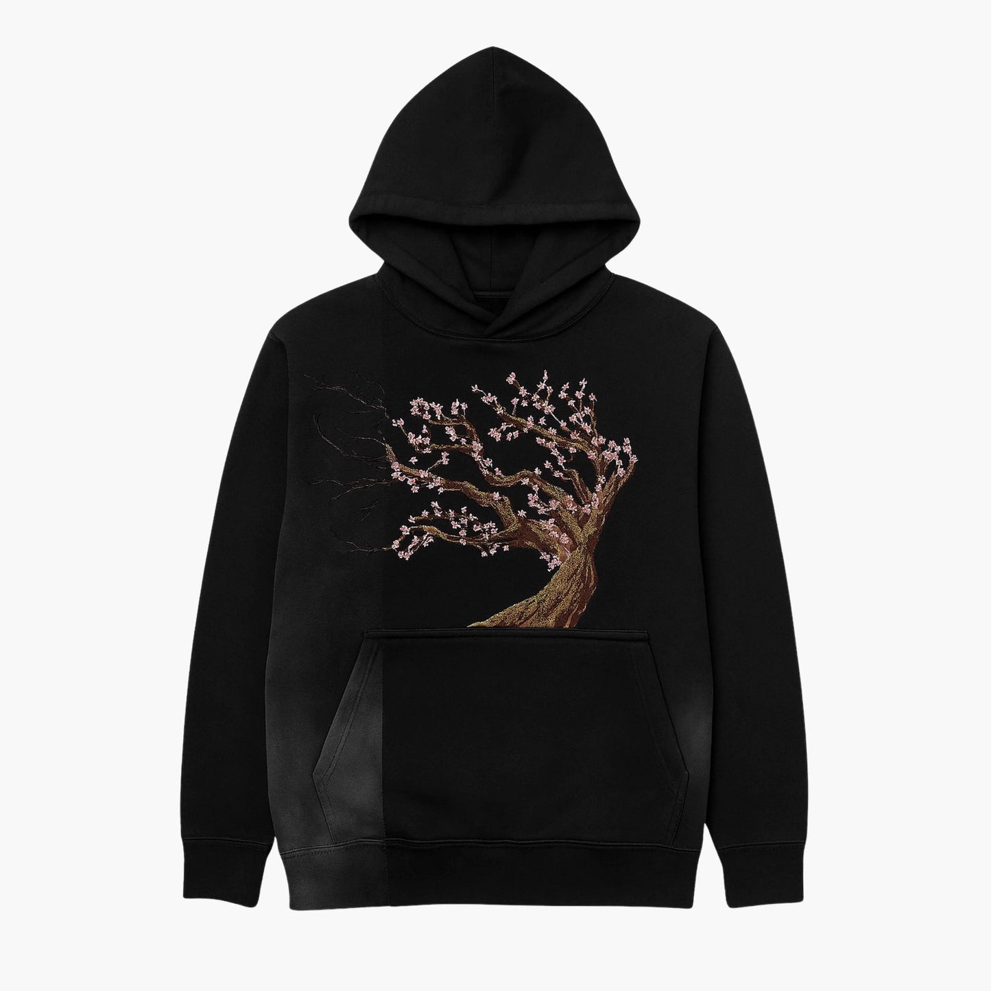 A rose red hooded sweatshirt printed with the letter "GOOD DAY" for women's autumn outfits